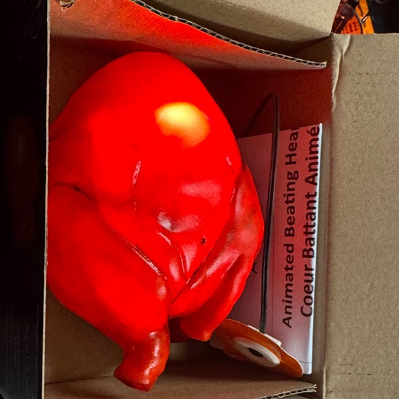 Ashland Halloween Animated Heart Decor - Red and Orange - Picture 3 of 4